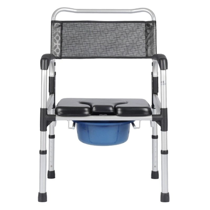 Portable Waterproof Commode Chair