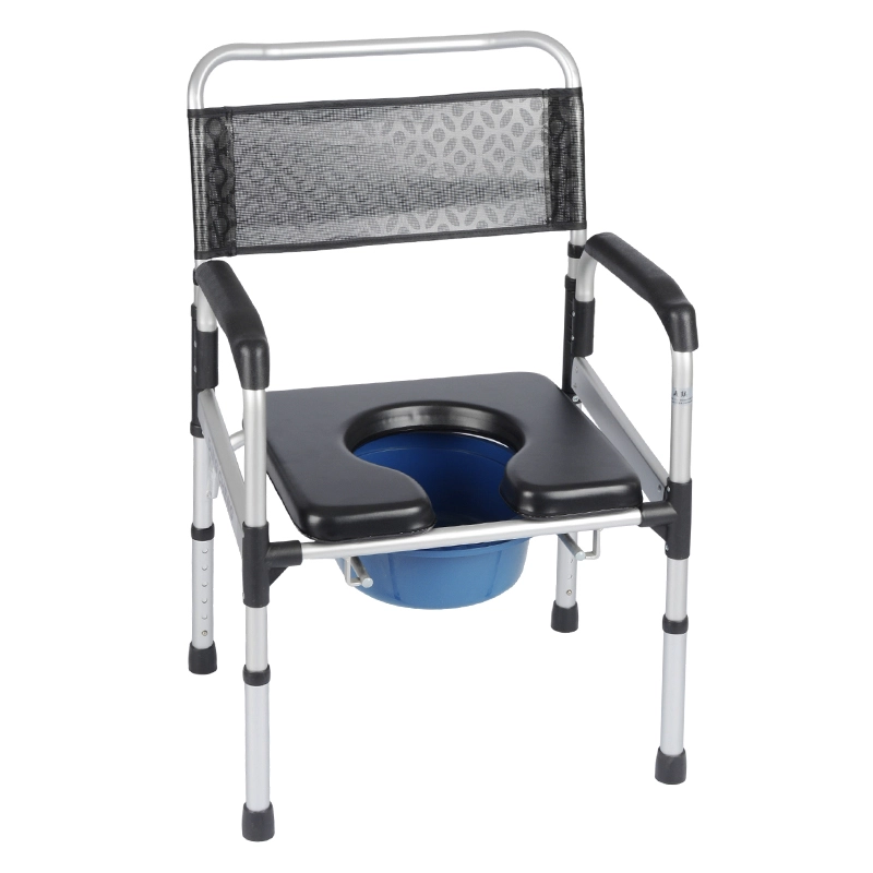 Portable Waterproof Commode Chair
